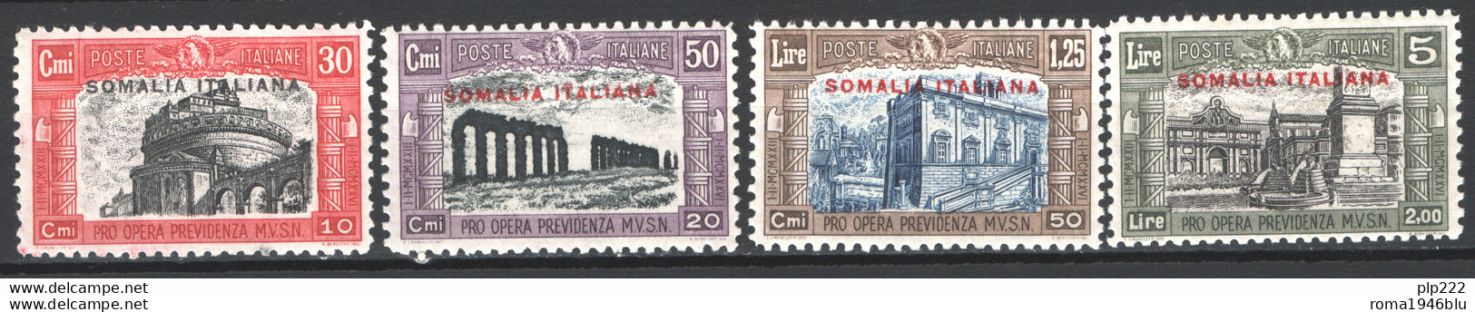 Somalia 1929 Sass.119/22 **/MNH VF/F - Somalië