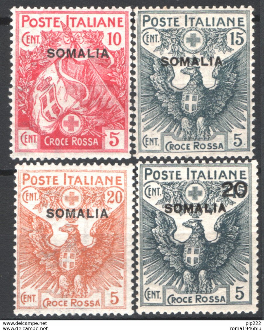 Somalia 1916 Sass.19/22 **/MNH VF/F - Somalië