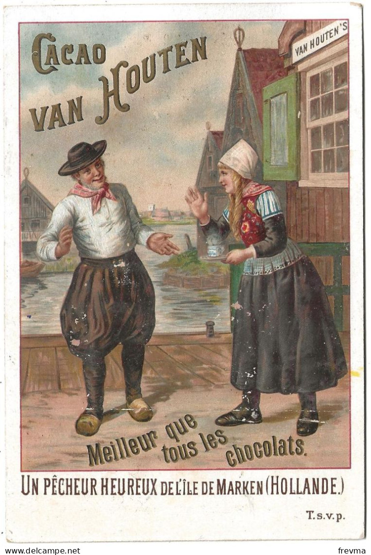 Chromos Année 1889 Cacao Van Houten Expostion 1889 - Van Houten