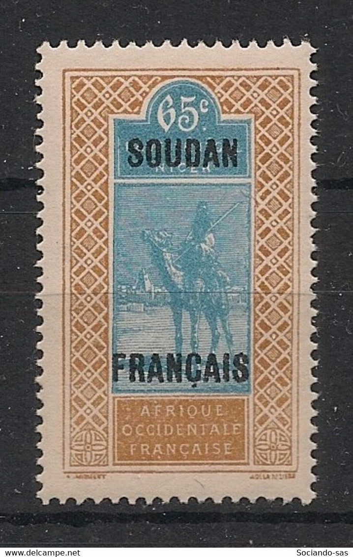 SOUDAN - 1927-30 - N°Yv. 55 - Targui 65c - Neuf Luxe ** / MNH / Postfrisch - Neufs