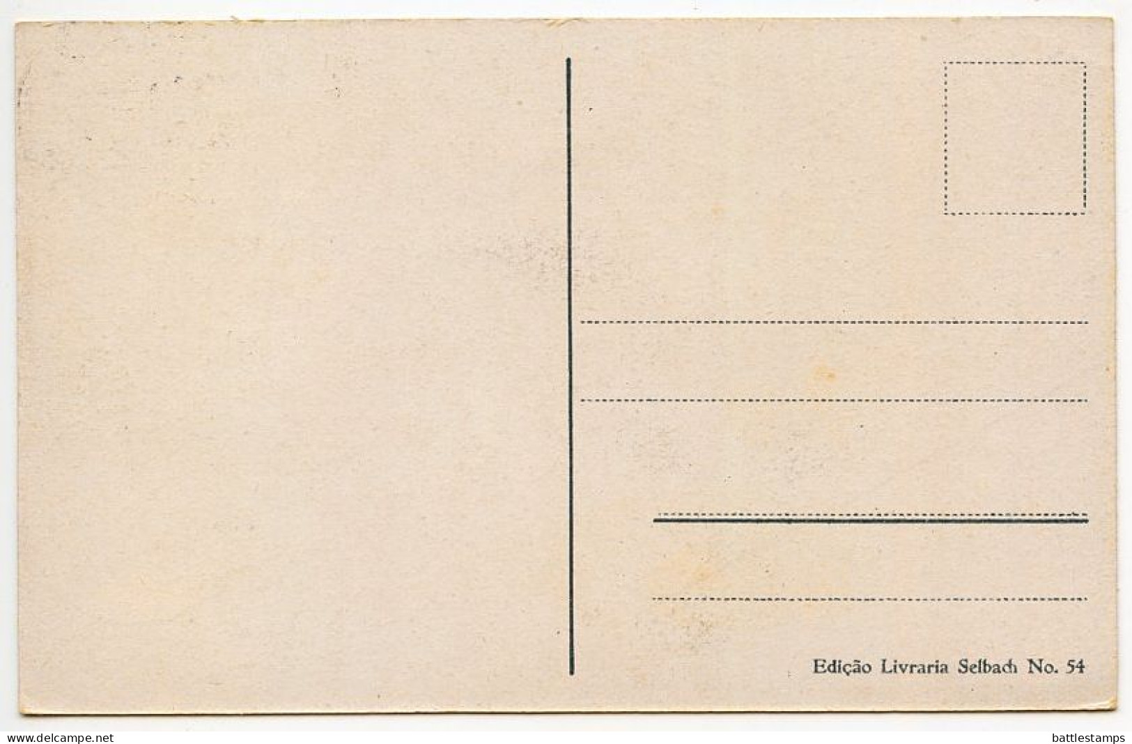 Brazil 1933 Postcard Porto Alegre - Caixa Economica; 40r. "Agriculture" Stamp - Porto Alegre