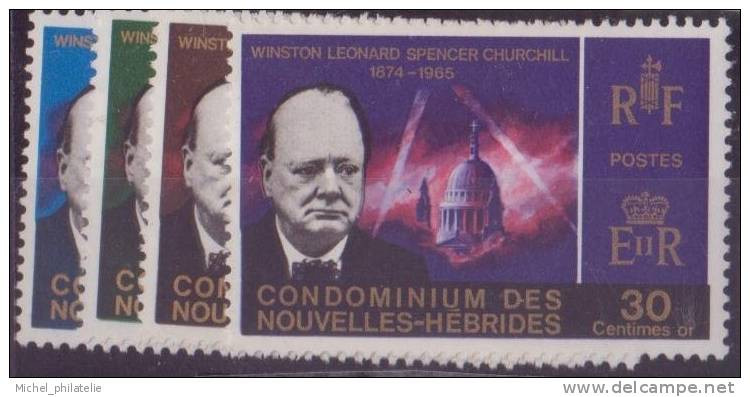 Nouvelles Hebrides - YT N° 227 à 230 ** - Neuf Sans Charnière - Unused Stamps