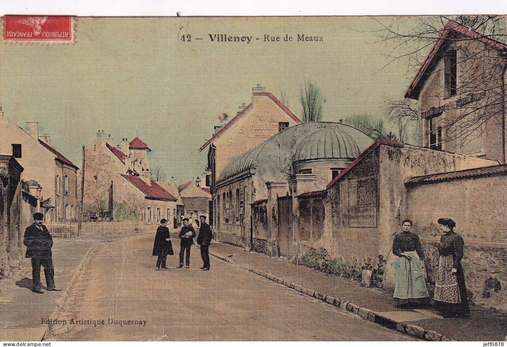 77 - SEINE ET MARNE - VILLENOY - Rue De Meaux - 1930 - Très Bon état - Villenoy
