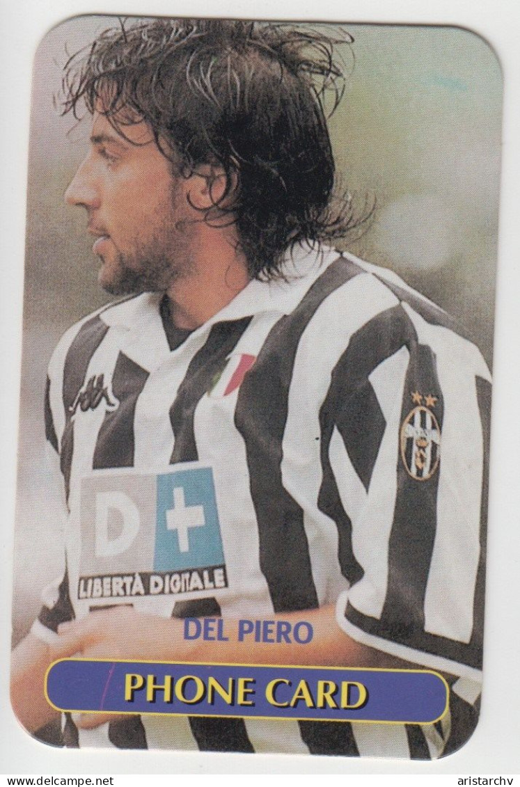 USA 1997 FOOTBALL CLUB JUVENTUS ALESSANDRO DEL PIERO 3 CARDS - Deportes