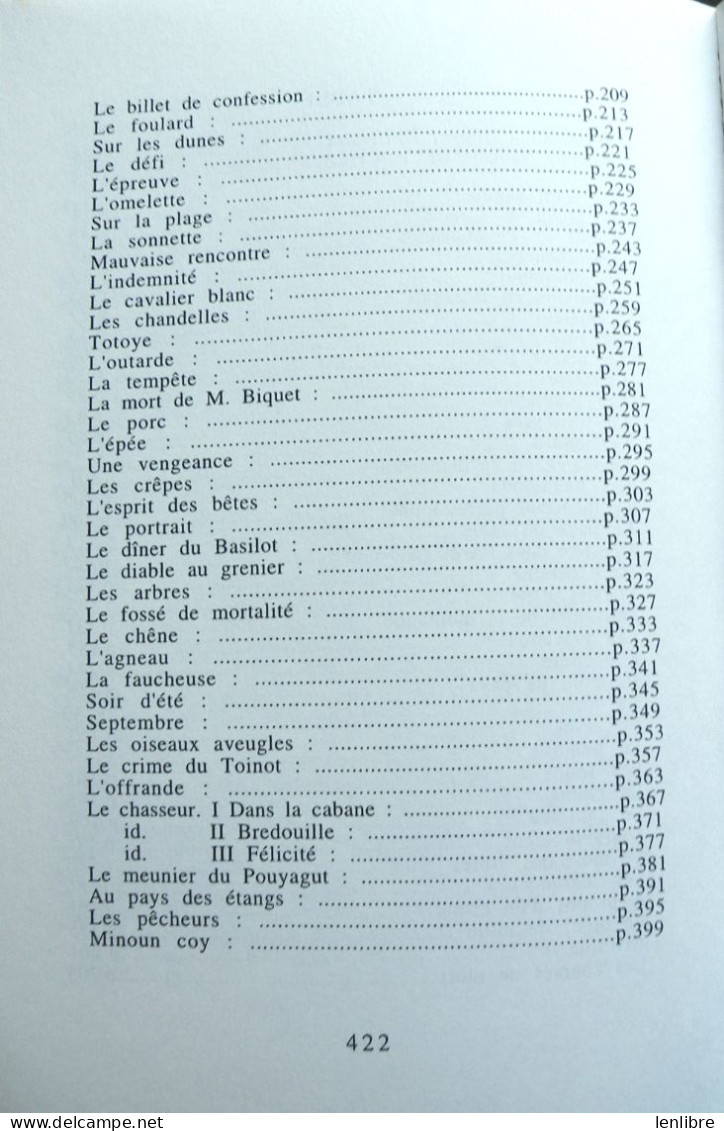 Contes, Nouvelles Et Récits De La LANDE Et De La GASCOGNE. *** E.Delbousquet. Réédité En 2000. - Aquitaine