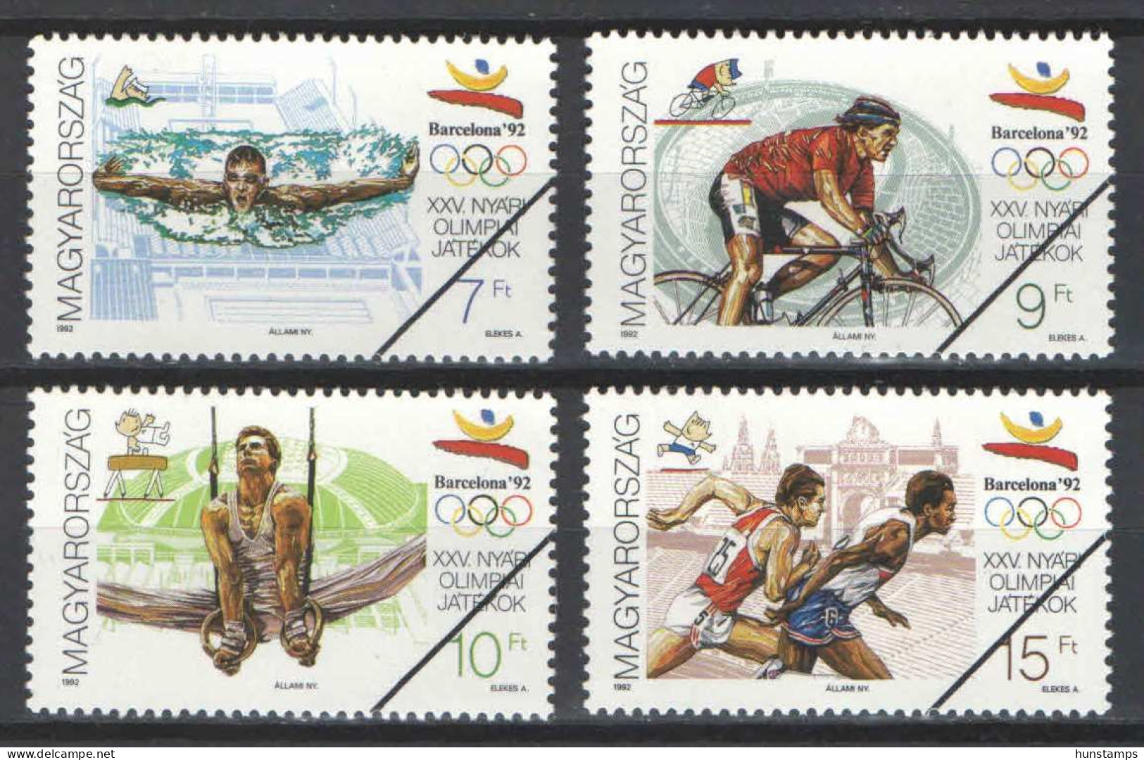 Specimen SALE - Hungary 1992. Olimpic Games, Barcelona Set Michel: 4184-4187 - Otros & Sin Clasificación