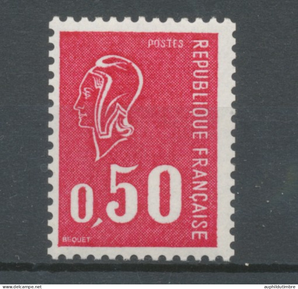 Marianne De Béquet N°1664a 50c Carmin-rose Gomme Tropicale Y1664a - Unused Stamps