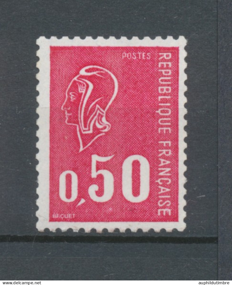 Marianne De Béquet N°1664b 50c Carmin-rose N° Rouge Au Verso Y1664b - Unused Stamps
