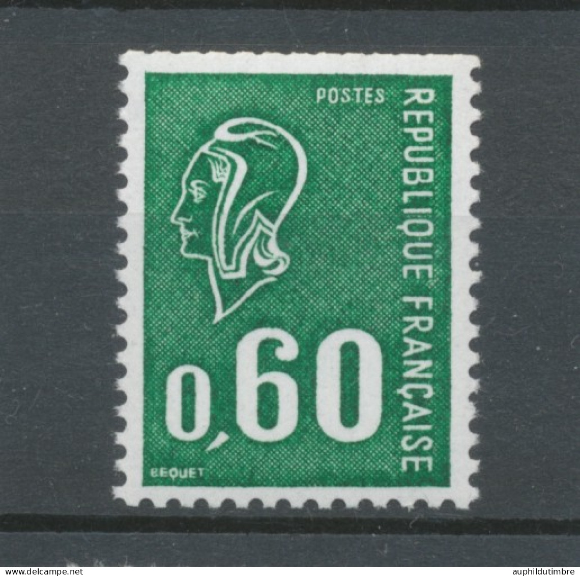 Marianne De Béquet N°1815c 60c Vert Sans Bande Phosphorescente Y1815c - Neufs