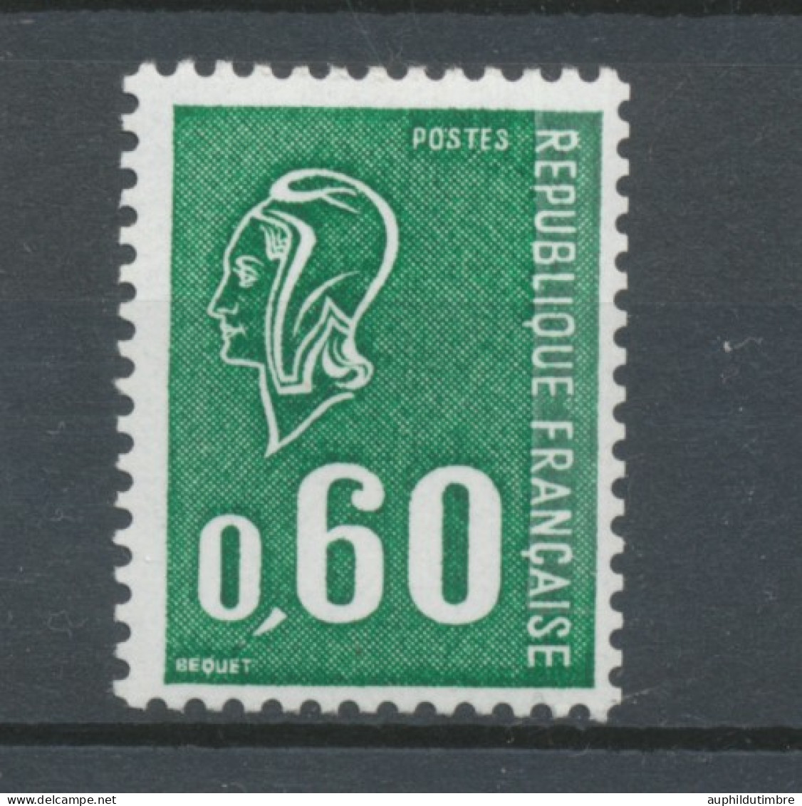 Marianne De Béquet N°1815b 60c Vert N° Rouge Au Verso Gomme Tropicale Y1815b - Nuevos