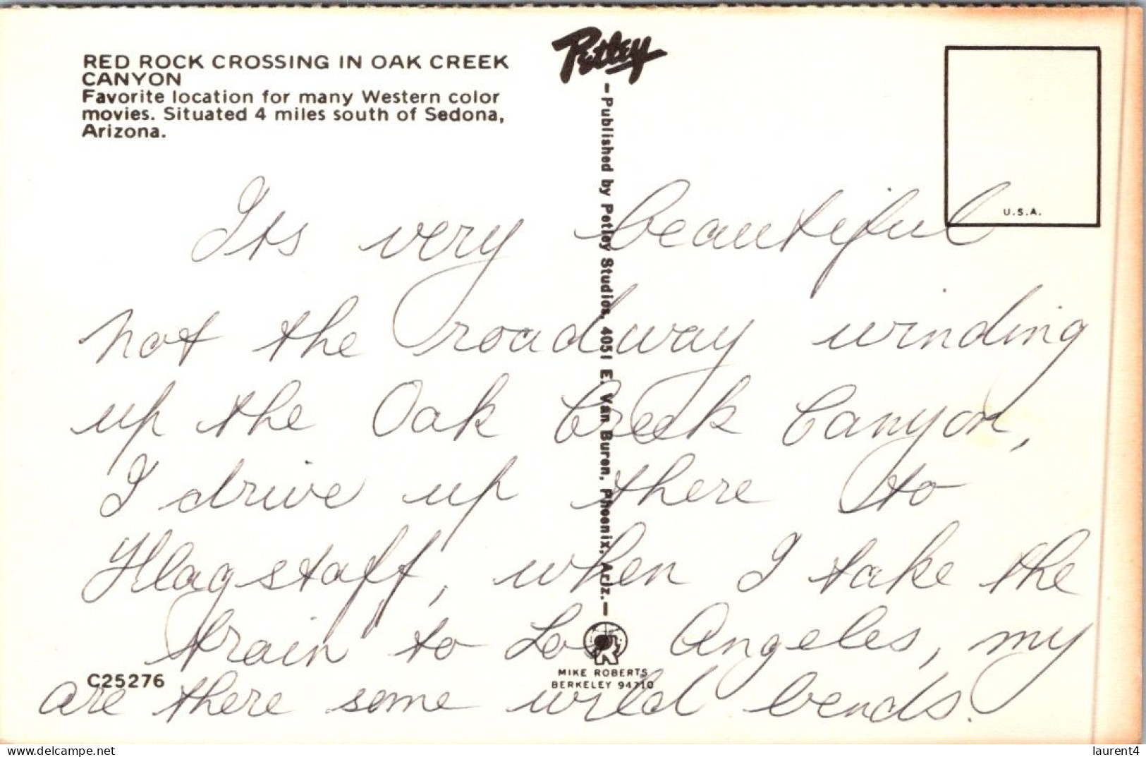 31-11-2023 (5 U 44) USA - Oak Creek Canyon (2 Postcards) - Autres & Non Classés