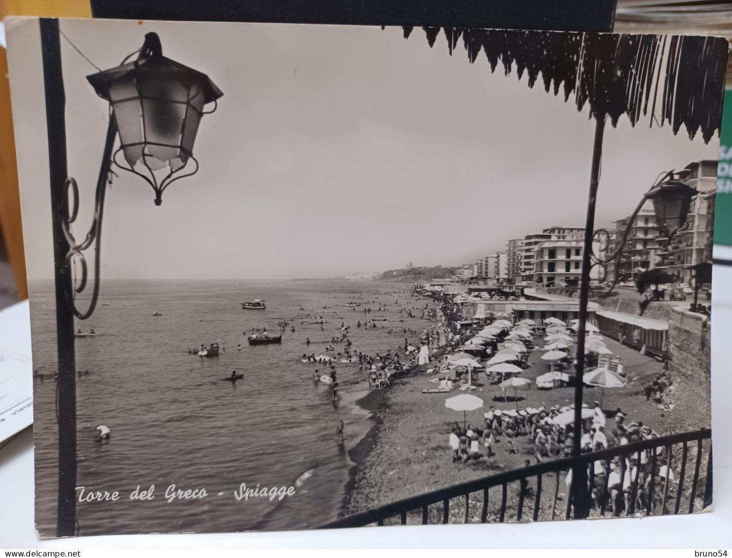 Cartolina Torre Del Greco Prov Napoli  ,spiagge 1976 - Torre Del Greco