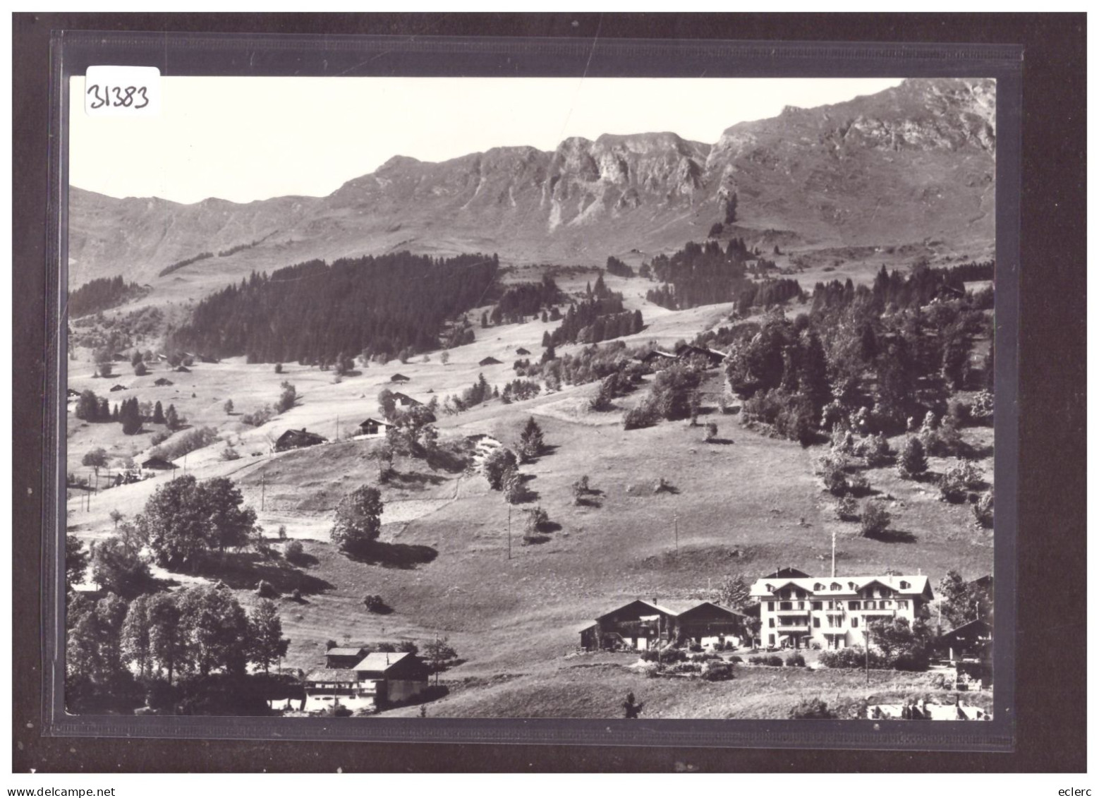 FORMAT 10x15cm - DISTRICT D'AIGLE - LES DIABLERETS - LA GENTIANE - TB - Aigle