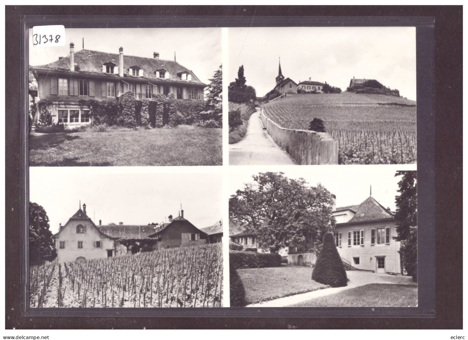 FORMAT 10x15cm - DISTRICT D'AUBONNE - CHATEAU DE FECHY - TB - Féchy