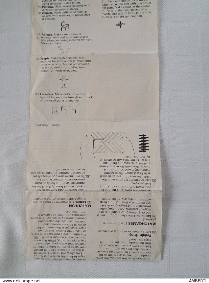 Matchstick (John Adams Toy) - Other & Unclassified