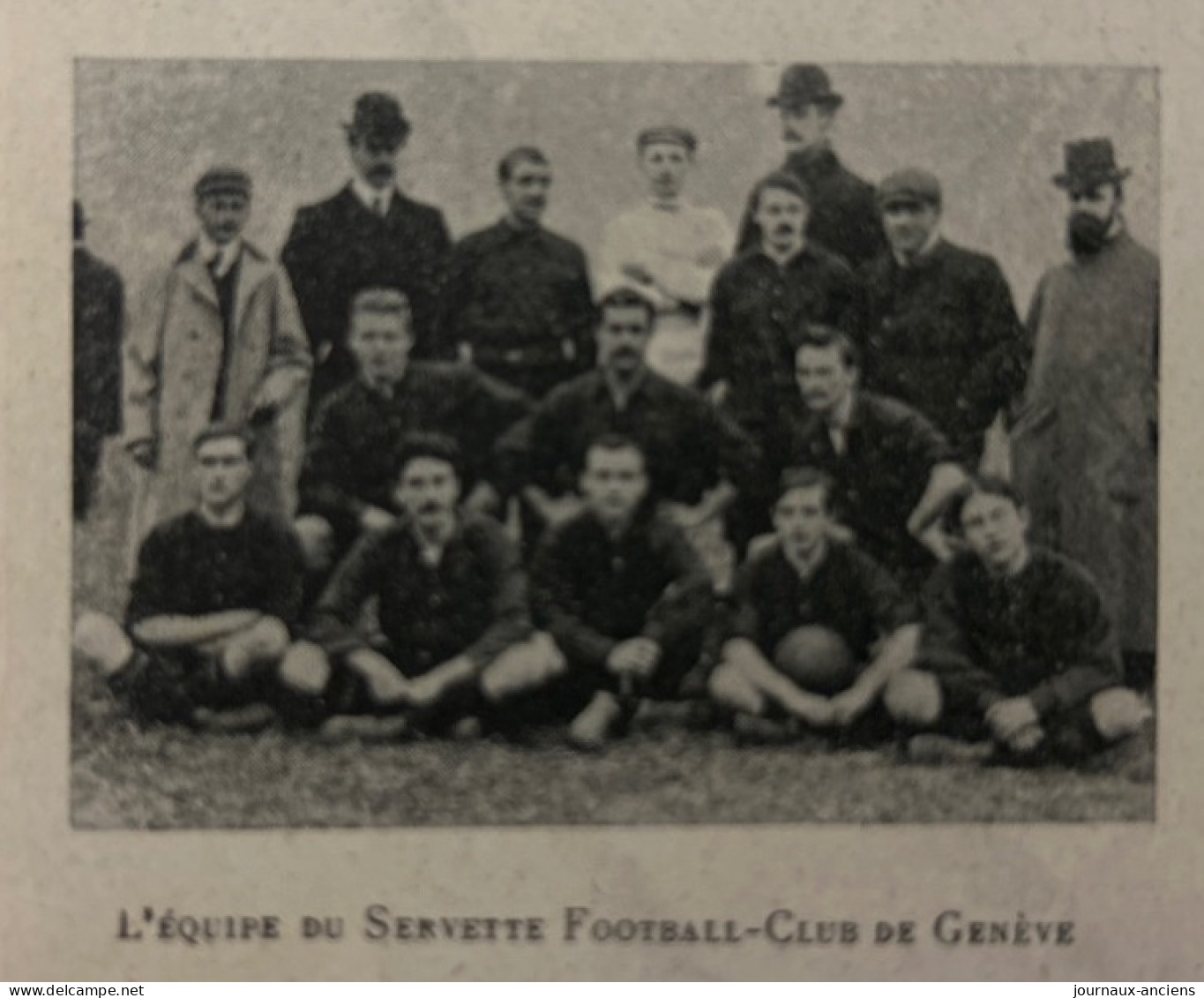 1903 FOOTBALL - RACING CLUB DE FRANCE = SERVETTE DE GENÉVE - LA VIE AU GRAND AIR - Bücher