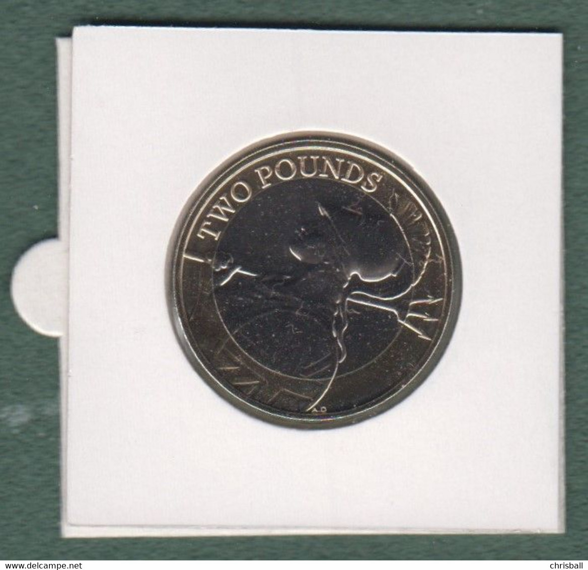 Great Britain UK £2 Two Pound Coin 2020 (Britannia) - Uncirculated - 2 Pond