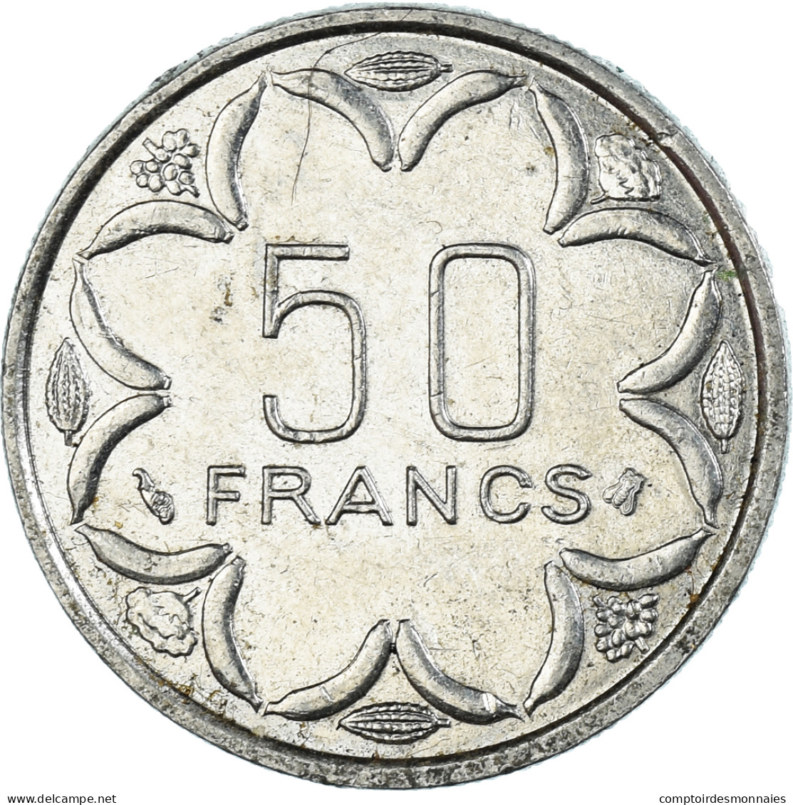 Monnaie, États De L'Afrique Centrale, 50 Francs, 1996 - Zentralafrik. Republik