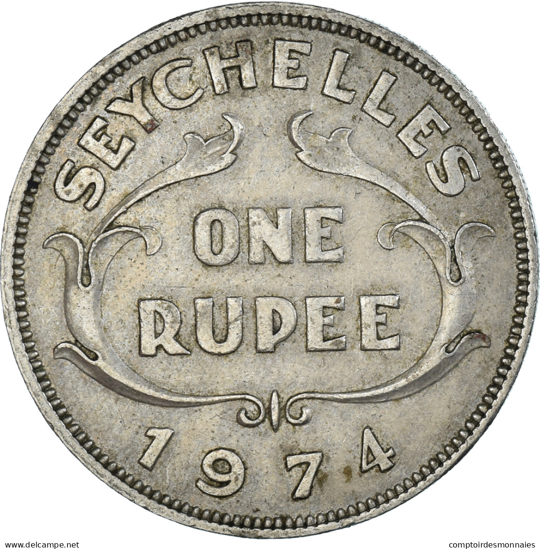 Monnaie, Seychelles, Rupee, 1974 - Seychelles