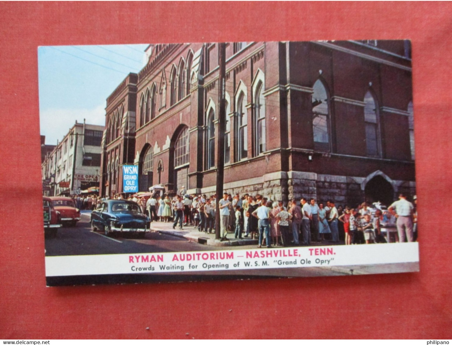 Ryman Auditorium.  Grand Ole Opry.   Nashville  Tennessee > Nashville   Ref 6235 - Nashville