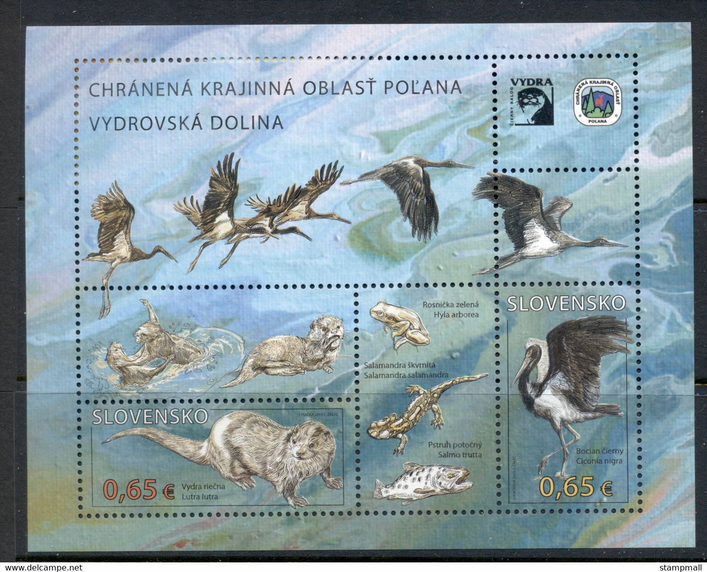 Slovakia 2015 Nature Protection MS MUH - Unused Stamps