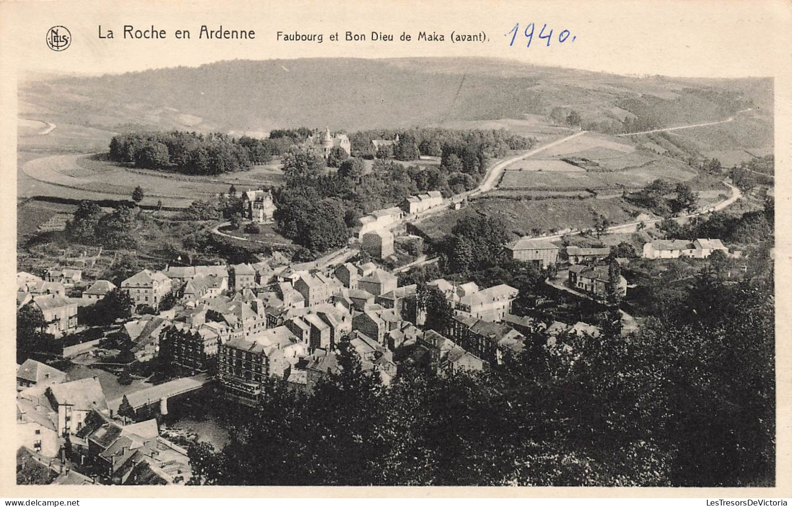 BELGIQUE - La Roche En Ardenne - Faubourg Et Bon Dieu De Maka - Carte Postale Ancienne - La-Roche-en-Ardenne