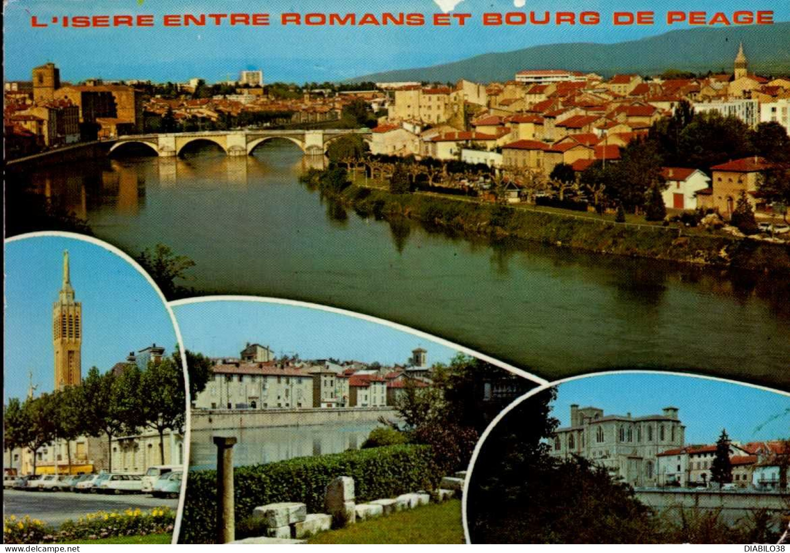 ROMANS ET BOURG-DE-PEAGE  ( DROME )    MULTI-VUES - Bourg-de-Péage