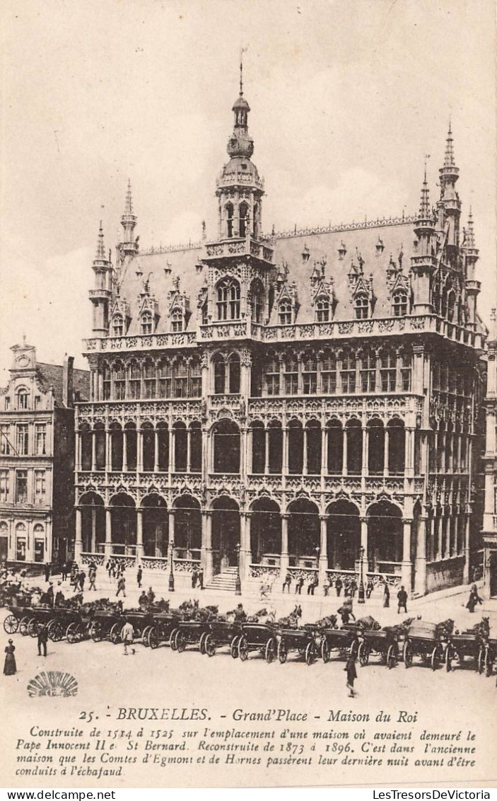 BELGIQUE - Bruxelles - Maison Du Roi - Grand'Place - Carte Postale Ancienne - Monuments