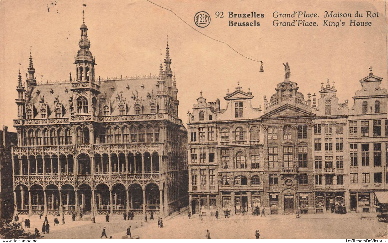 BELGIQUE - Bruxelles - Maison Du Roi - Grand'Place - Carte Postale Ancienne - Monumenten, Gebouwen