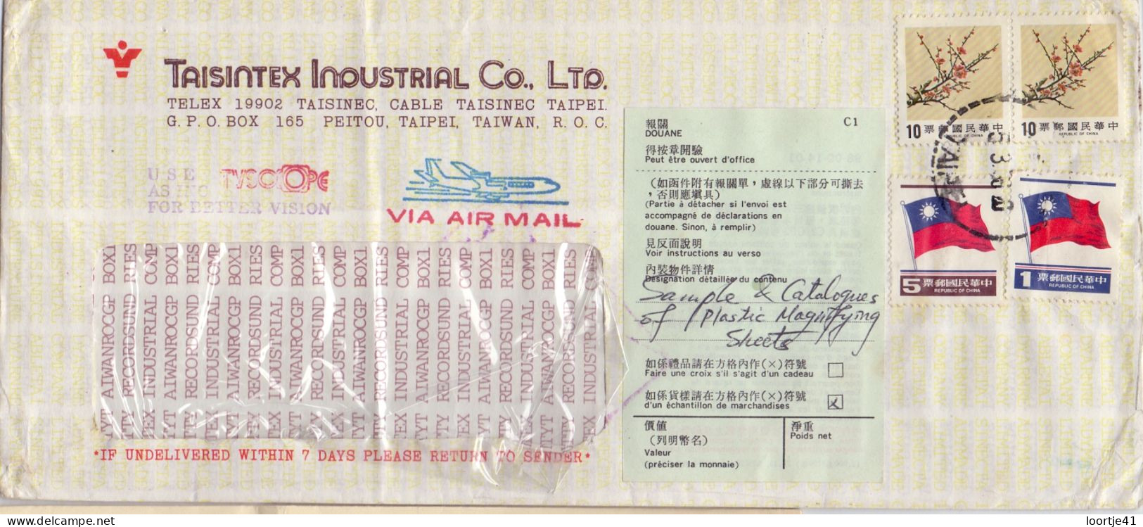 Omslag Enveloppe - Taipei - Taiwan - Interi Postali