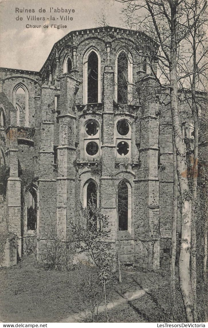 BELGIQUE - Villers La Ville - Ruines De L'abbaye - Chœur De L'église - Carte Postale Ancienne - Villers-la-Ville