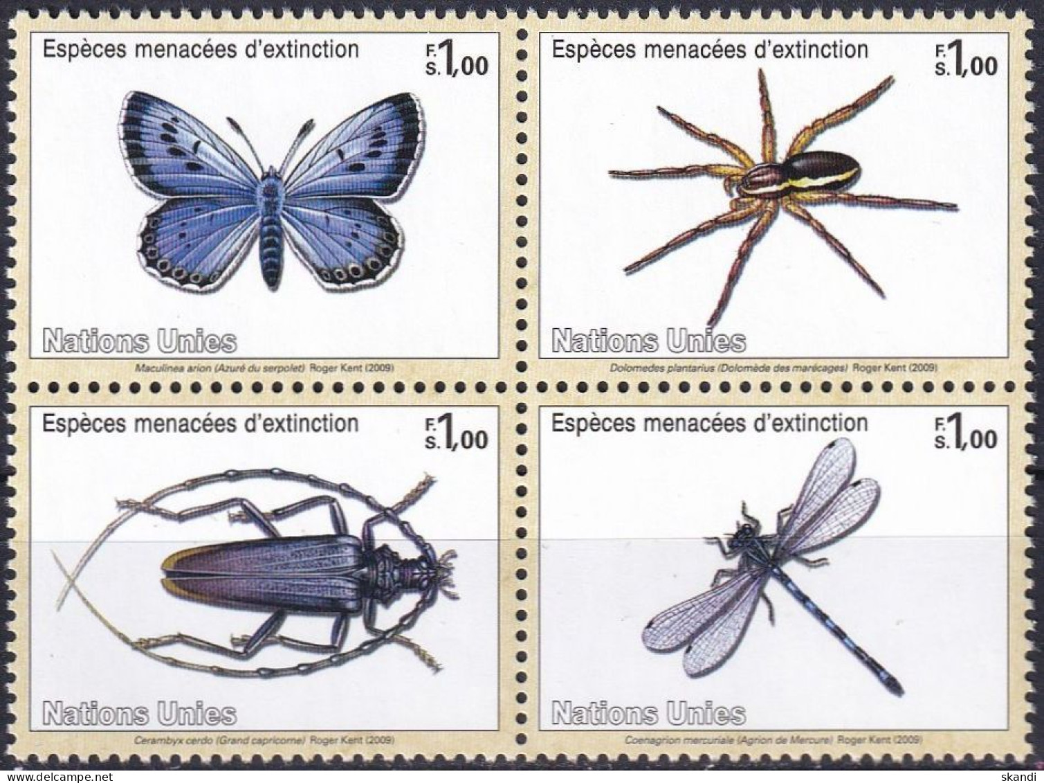 UNO GENF 2009 Mi-Nr. 640/43 ** MNH - Unused Stamps