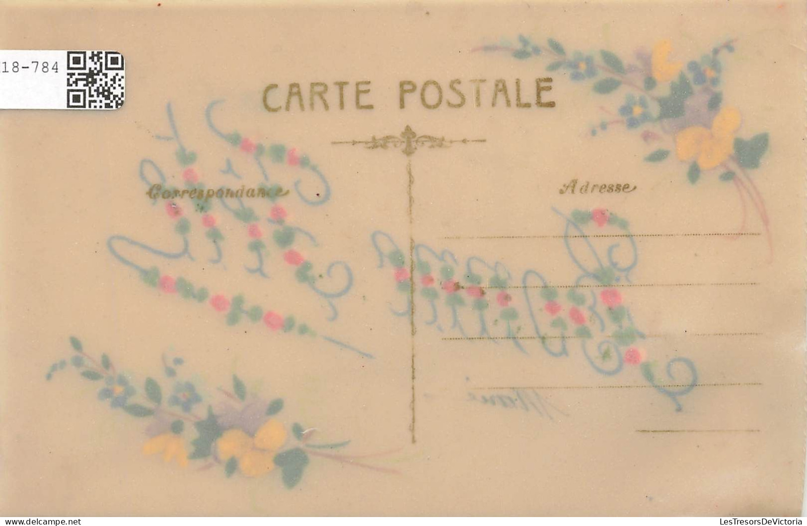 FÊTES ET VOEUX - Bonne Fête Ornée De Fleurs - Colorisé - Carte Postale Ancienne - Autres & Non Classés