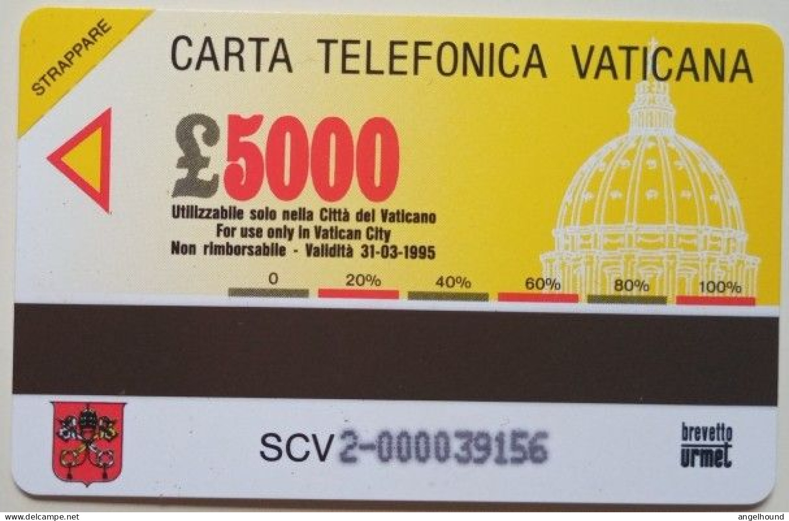Vatican Lire 5000  MINT SCV - 2  Flora Del Nuovo Mondo - Vaticano