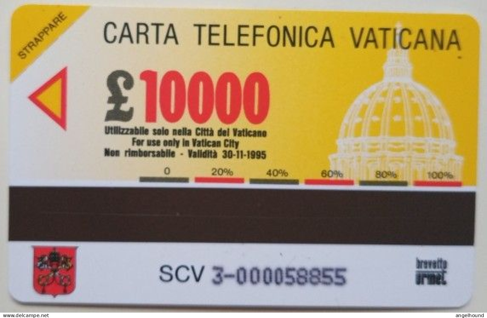Vatican Lire 10000  MINT SCV - 3 Francobollo Commemorativo Del Santo Natale - Vaticano (Ciudad Del)