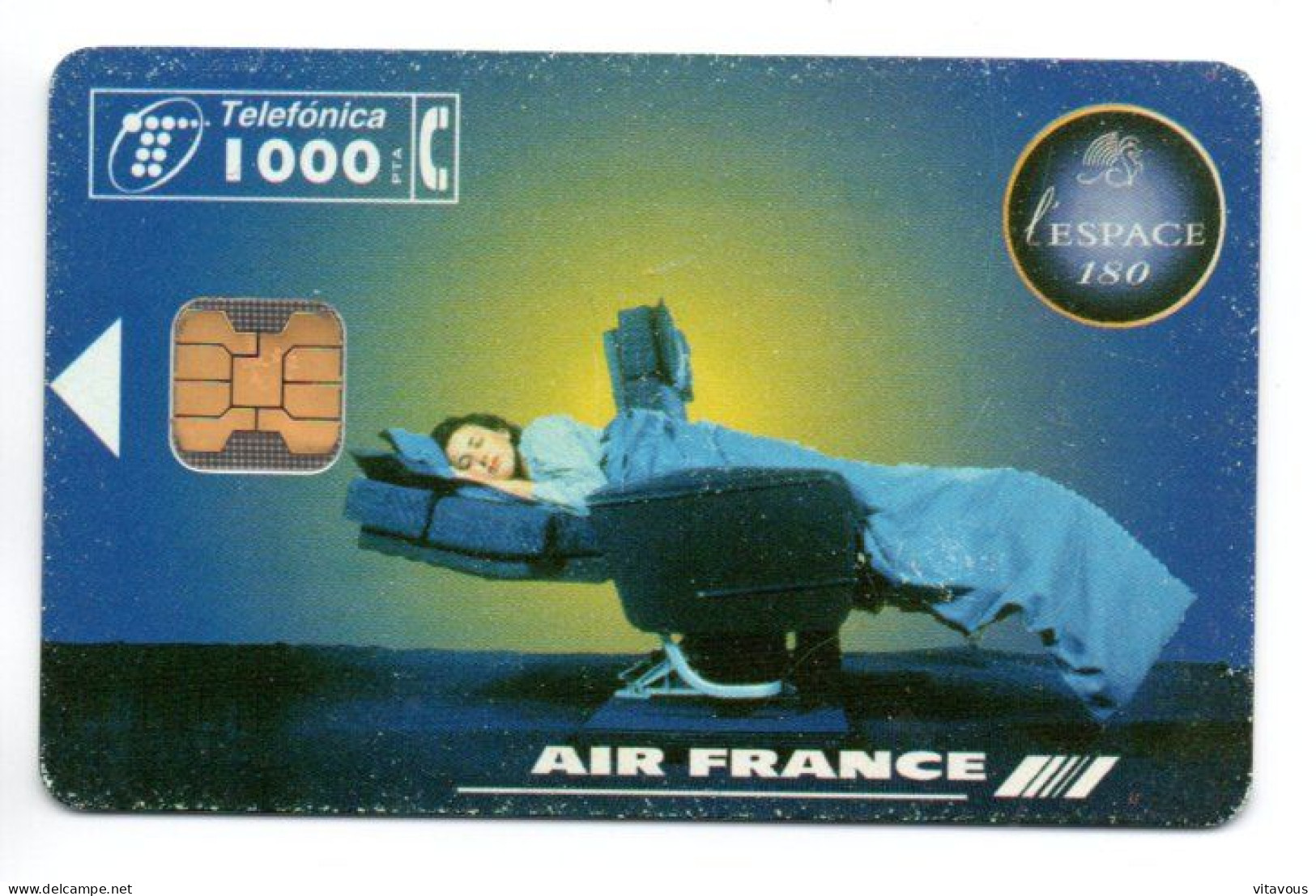 Espace Iso AIR FRANCE Télécarte Es Pagne  Phonecard (D 965) - Autres & Non Classés