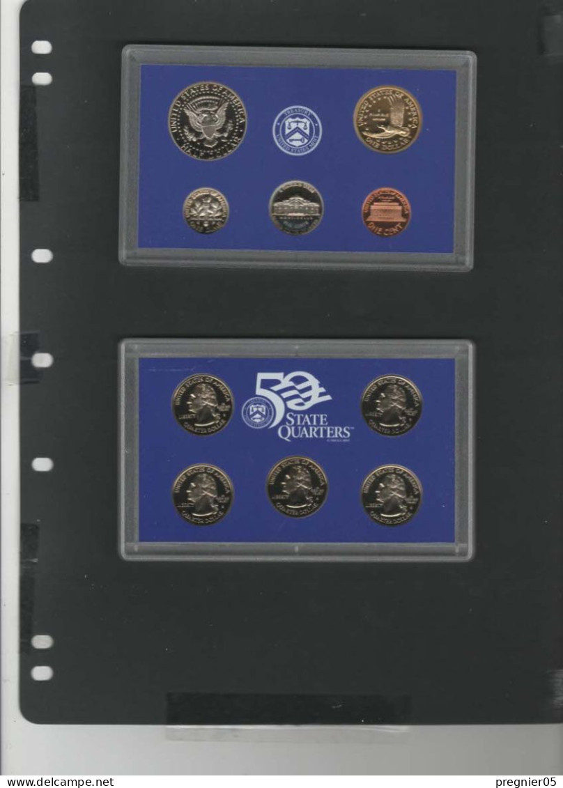 USA - 2 Coffrets Pièces Proof Set Série 2002 - Proof Sets