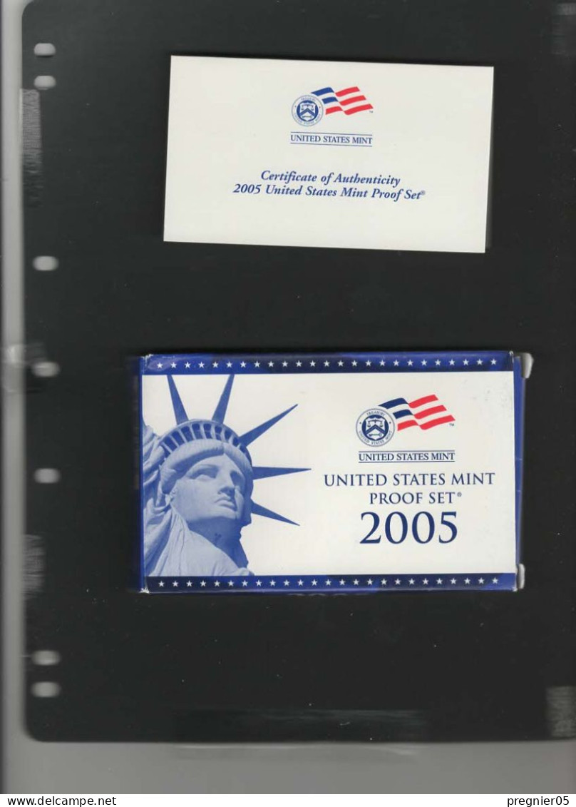 USA - 2 Coffrets Pièces Proof Set Série 2005 - Proof Sets