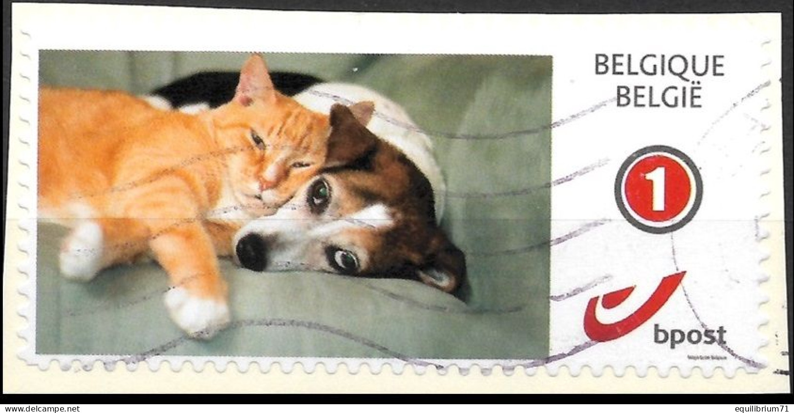 DUOSTAMP° / MYSTAMP° - Chats Et Chiens / Hondjes En Katjes / Katzen Und Hunde - SPECIAL EDITION - Usados