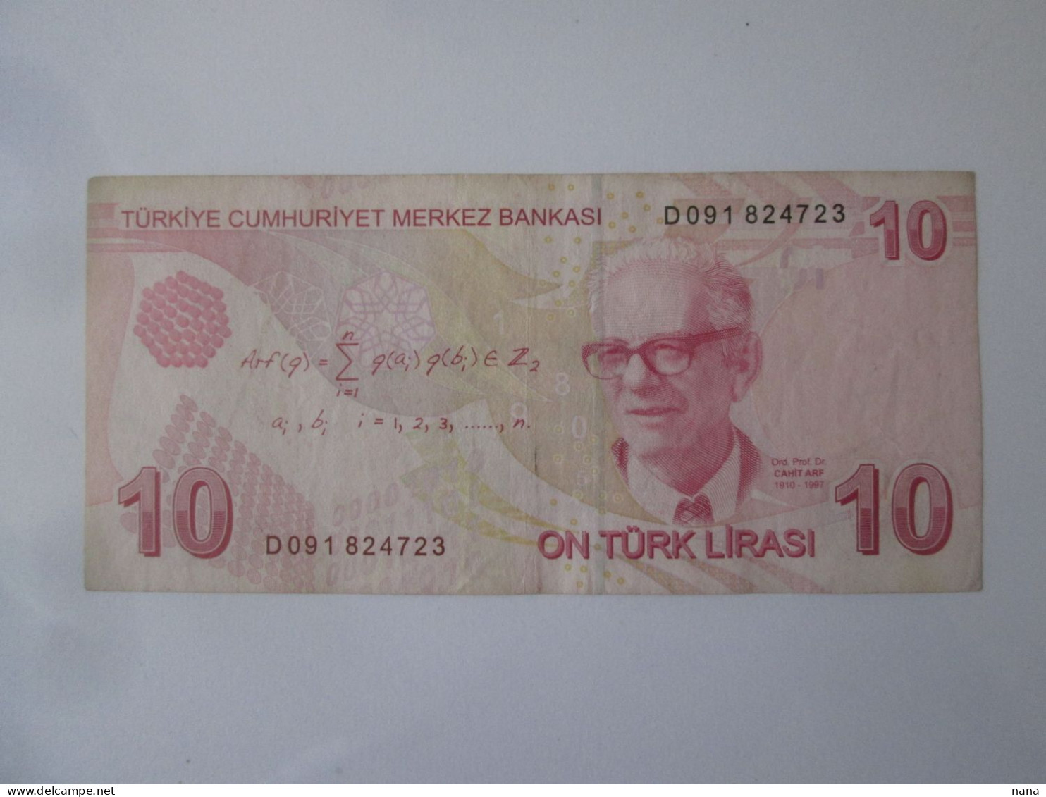 Turkey 10 Lirasi 2009 Banknote See Pictures - Turquie