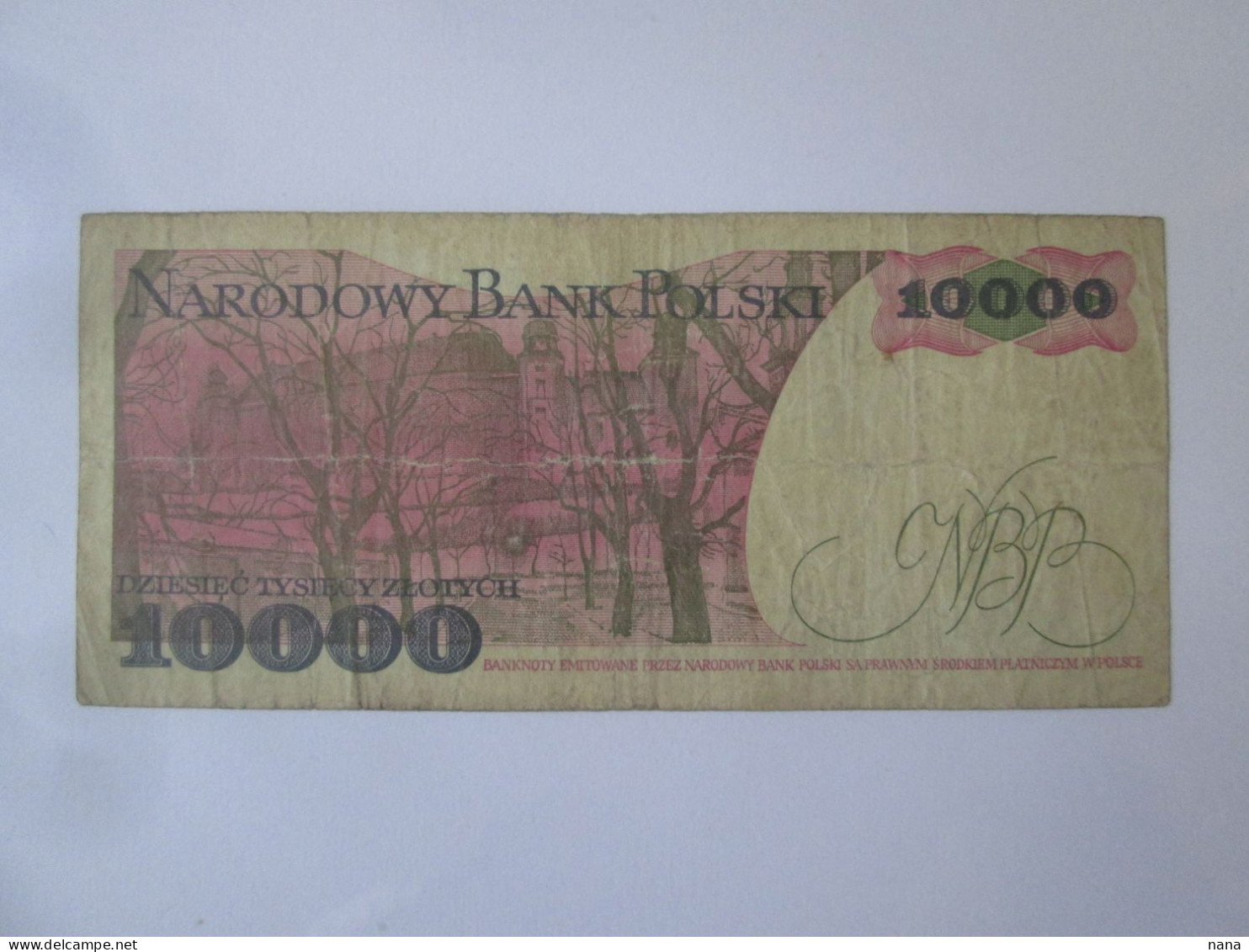 Poland 10000 Zlotych 1988 Banknote - Pologne