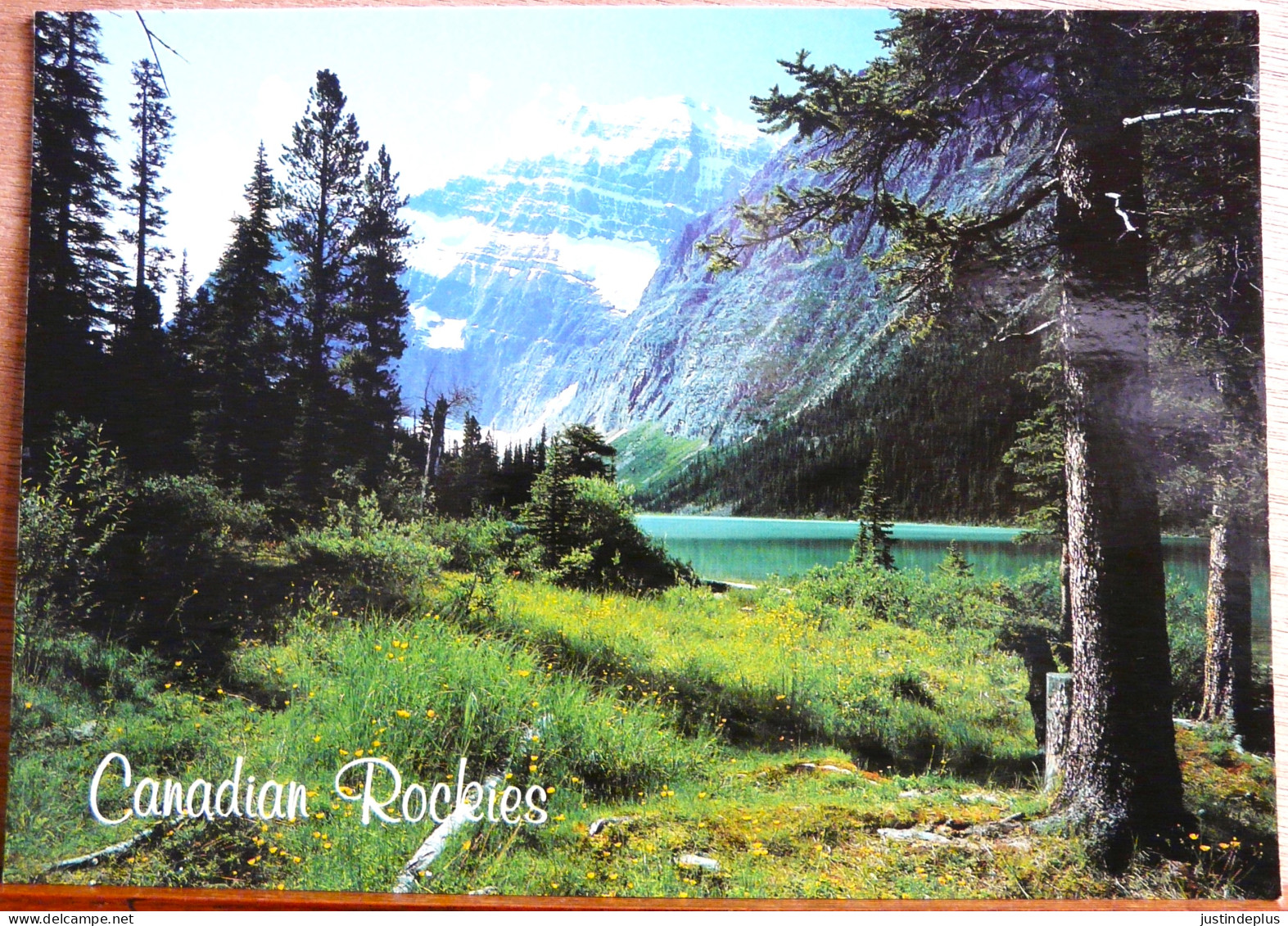 MOUNT EDITH CAVELL JASPER NATIONAL PARK CANADIAN ROCKIES CANADA GRAND FORMAT - Autres & Non Classés