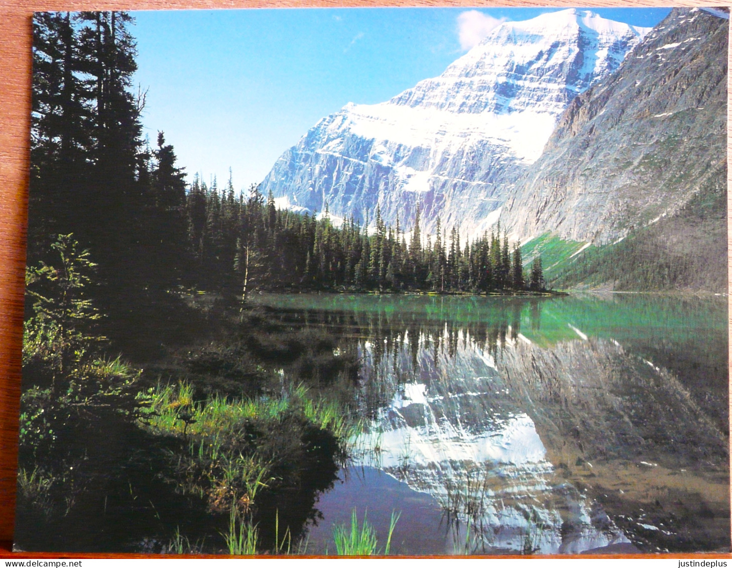 MOUNT EDITH CAVELL JASPER NATIONAL PARK CANADIAN ROCKIES CANADA GRAND FORMAT - Autres & Non Classés
