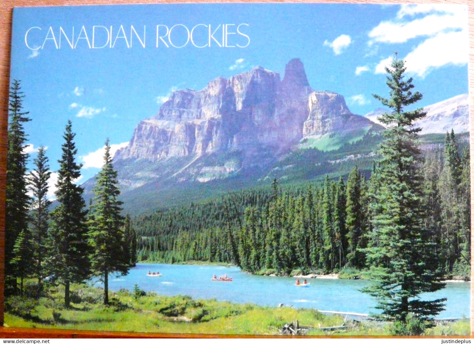 CANADIAN ROCKIES CANOES CANADA GRAND FORMAT - Sonstige & Ohne Zuordnung