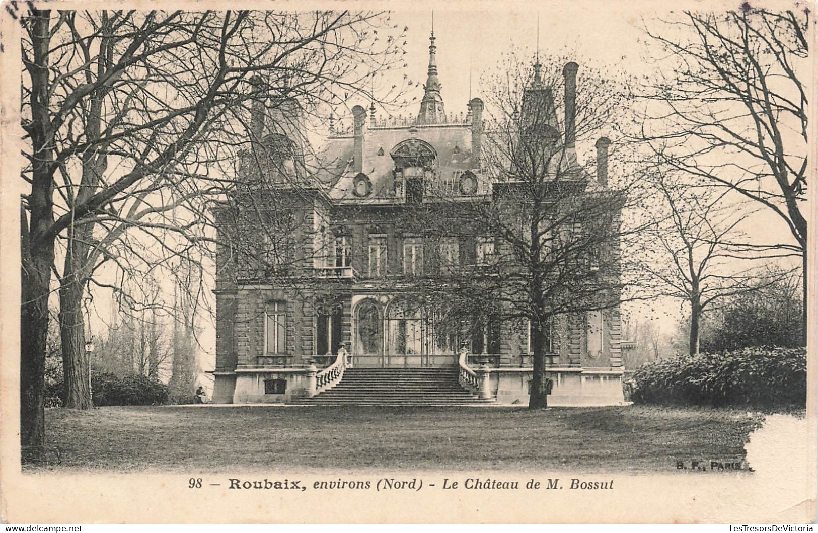 FRANCE - Roubaix, Environs (Nord) -Le Château De M Bossut - Carte Postale Ancienne - Roubaix