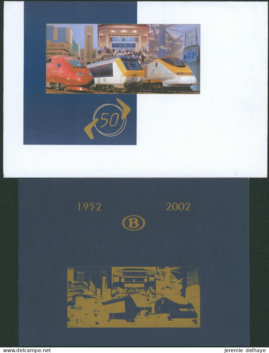 Chemin De Fer (2002) - N°TRV-BL4** (MNH) Dans Son Carnet + Pochette D'origine - 1996-2013 Vignette [TRV]