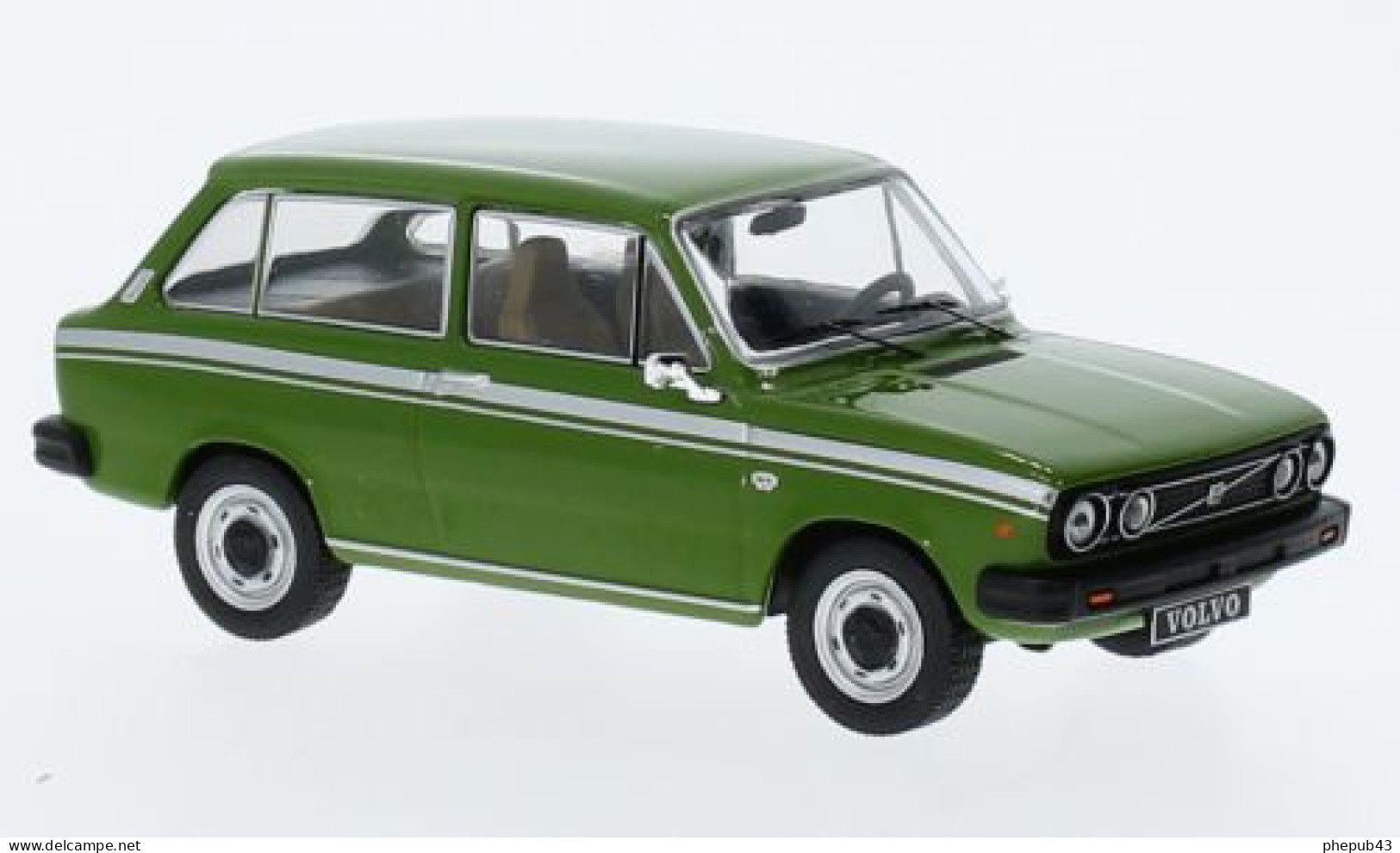Volvo 66 Combi - 1975 - Green + Stripes - Ixo - Ixo