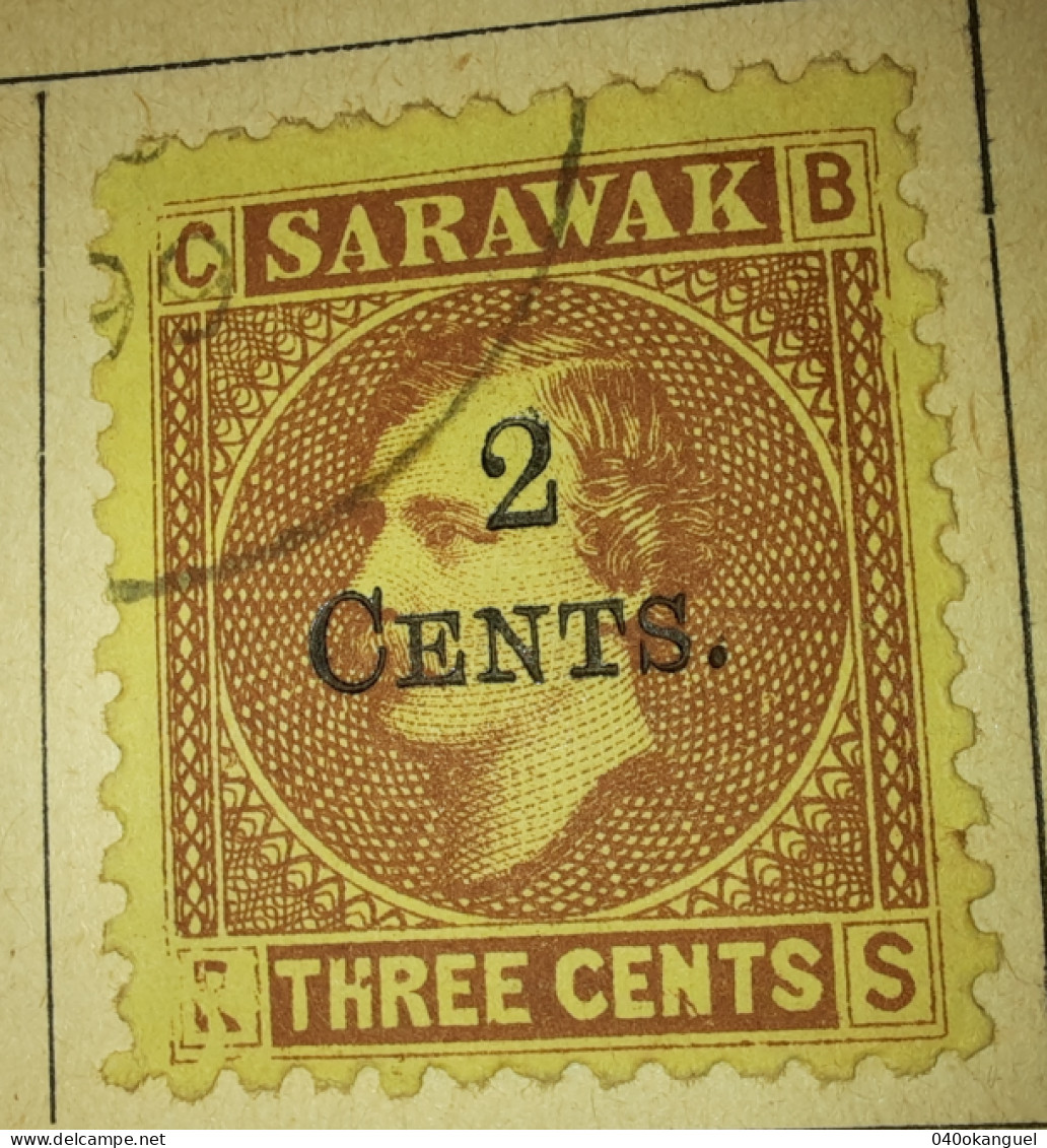 Sarawak - 1 Marke Von 1889 Gem. Scan. - Sarawak (...-1963)