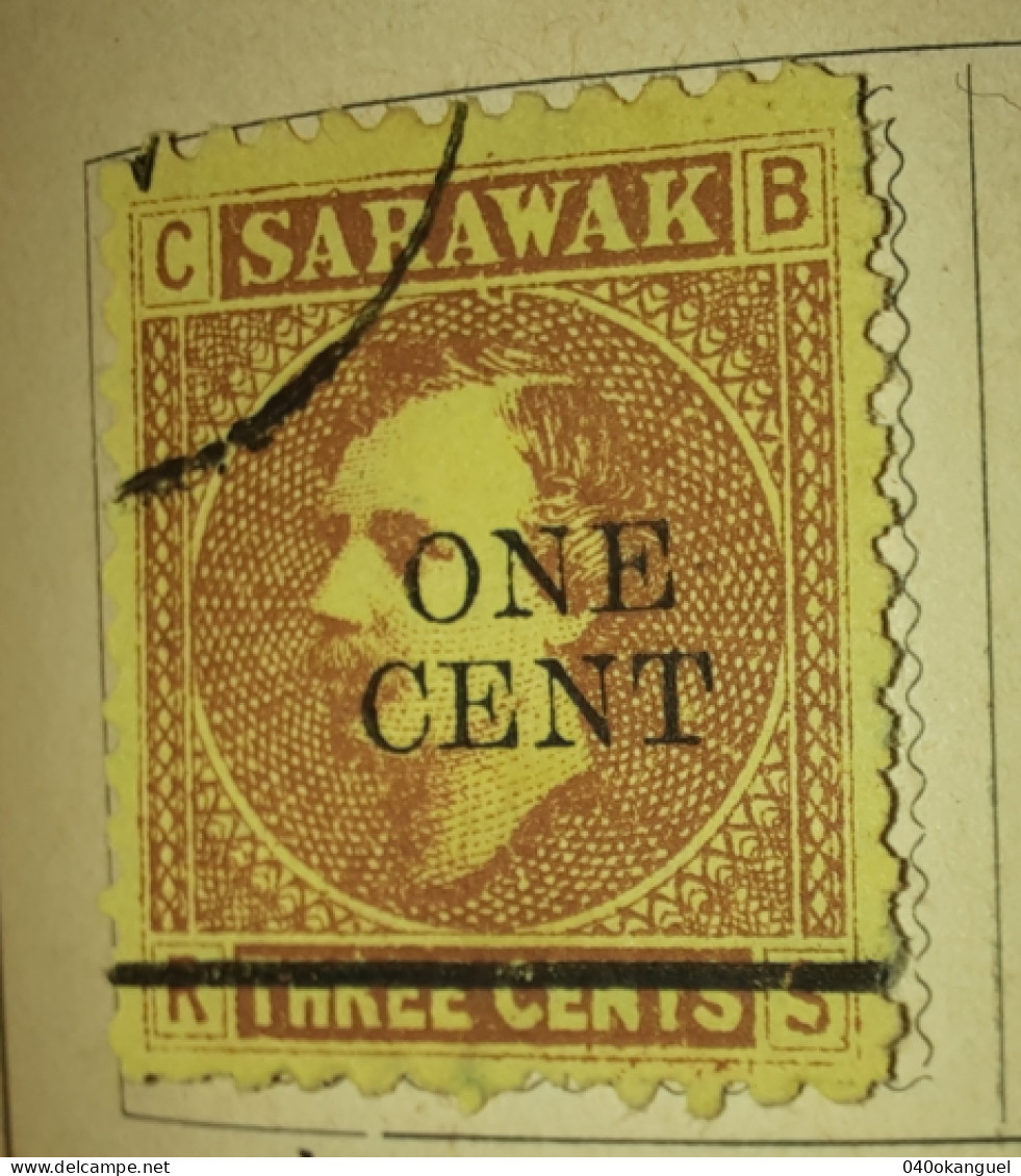 Sarawak - 1 Marke Von 1889 Gem. Scan. - Sarawak (...-1963)