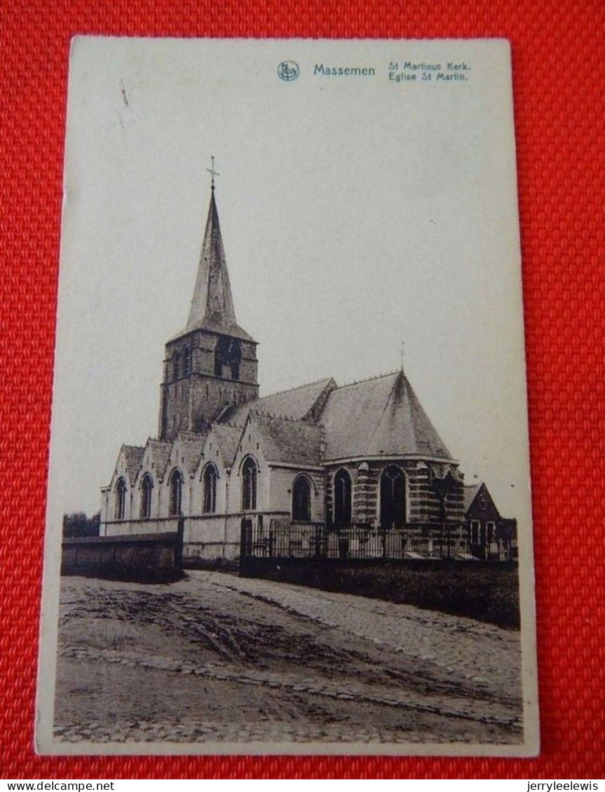 MASSEMEN  -  Sint Martinus Kerk  -  Eglise Saint Martin - Wetteren